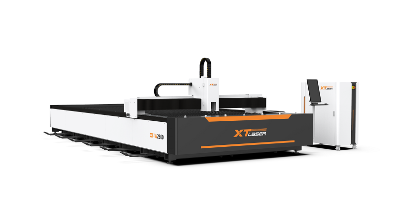 Faseroptische Laserschneidmaschine für Metall